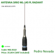 ANTENNA SIRIO ML-145 PL RADIANT - Pedro Nevada