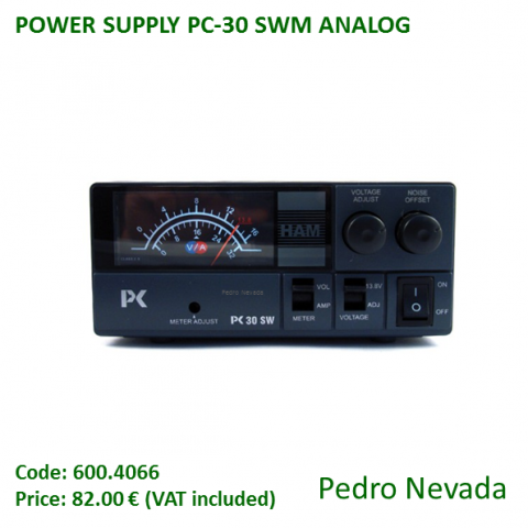 POWER SUPPLY PC-30 SWM ANALOG - Pedro Nevada