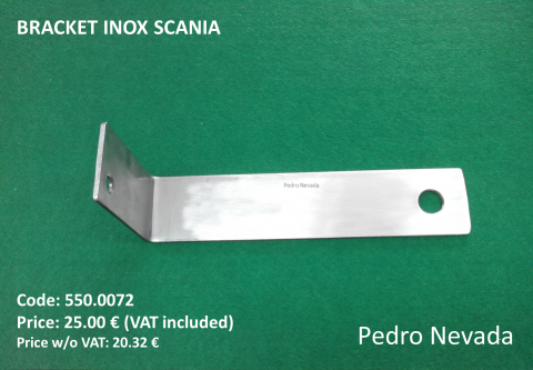 BRACKET INOX SCANIA (NO. 1) - Pedro Nevada