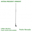 ANTENA PRESIDENT VERMONT tipo auto-rádio - Pedro Nevada