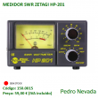 MEDIDOR SWR ZETAGI HP-201 - Pedro Nevada