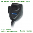 MICROFONE DMC-502 6 PINOS REDUZIDO - Pedro Nevada