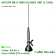 ANTENA SIRIO MGA 55-550/S VHF 1/4 ONDA - Pedro Nevada