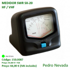 MEDIDOR SWR SX-20 HF / VHF - Pedro Nevada