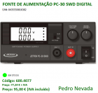 FONTE DE ALIMENTAÇÃO PC-30 SWD DIGITAL - Pedro Nevada