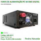 FONTE DE ALIMENTAÇÃO PC-30 SWD DIGITAL - Pedro Nevada