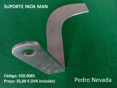 SUPORTE INOX MAN (N.º 3) - Pedro Nevada