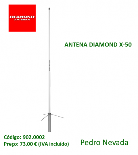 ANTENA DIAMOND X-50 - Pedro Nevada