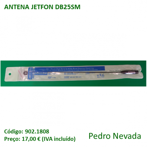 ANTENA JETFON DB25SM - Pedro Nevada