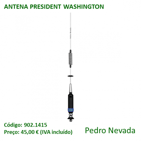 ANTENA PRESIDENT WASHINGTON - Pedro Nevada