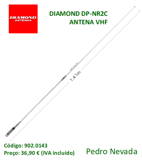 ANTENA VHF DIAMOND DP-NR2C - Pedro Nevada
