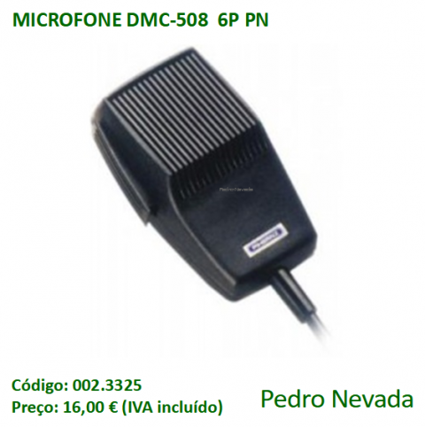 MICROFONE DMC-508 6P - Pedro Nevada
