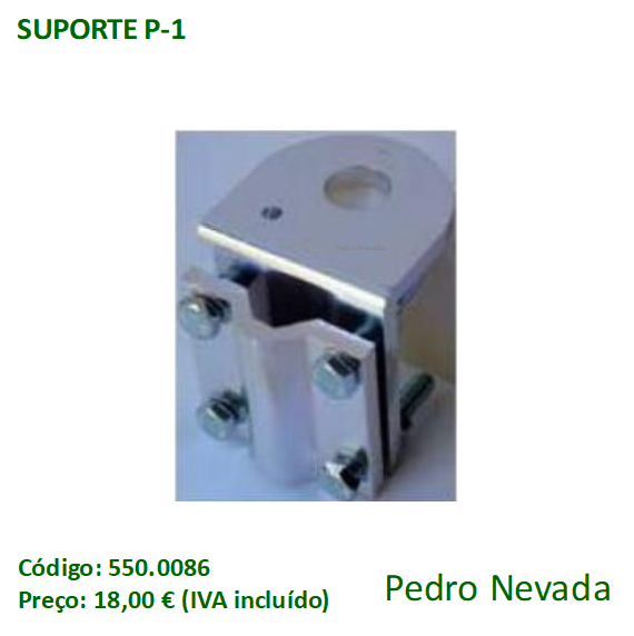 SUPORTE P1-9 - Pedro Nevada