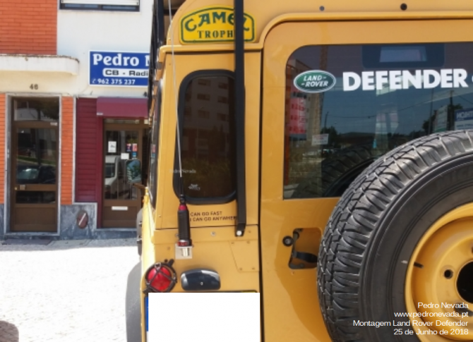 MONTAGEM SUPORTE LAND ROVER DEFENDER - IMAGEM 2 - Pedro Nevada