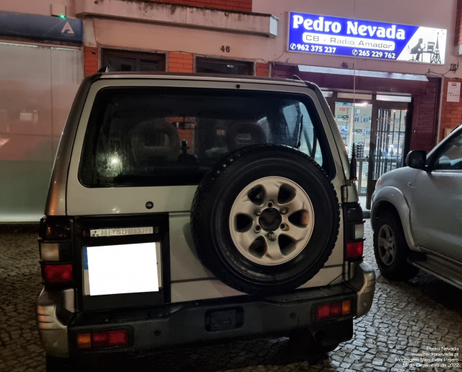 MONTAGEM ANTENA MITSUBISHI PAJERO - Pedro Nevada