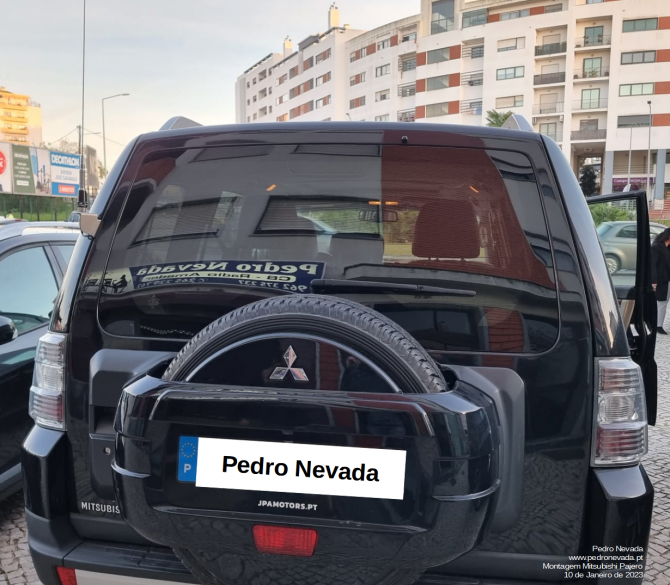 MONTAGEM ANTENA MITSUBISHI PAJERO 3.2 (2007) - IMAGEM 1 - Pedro Nevada