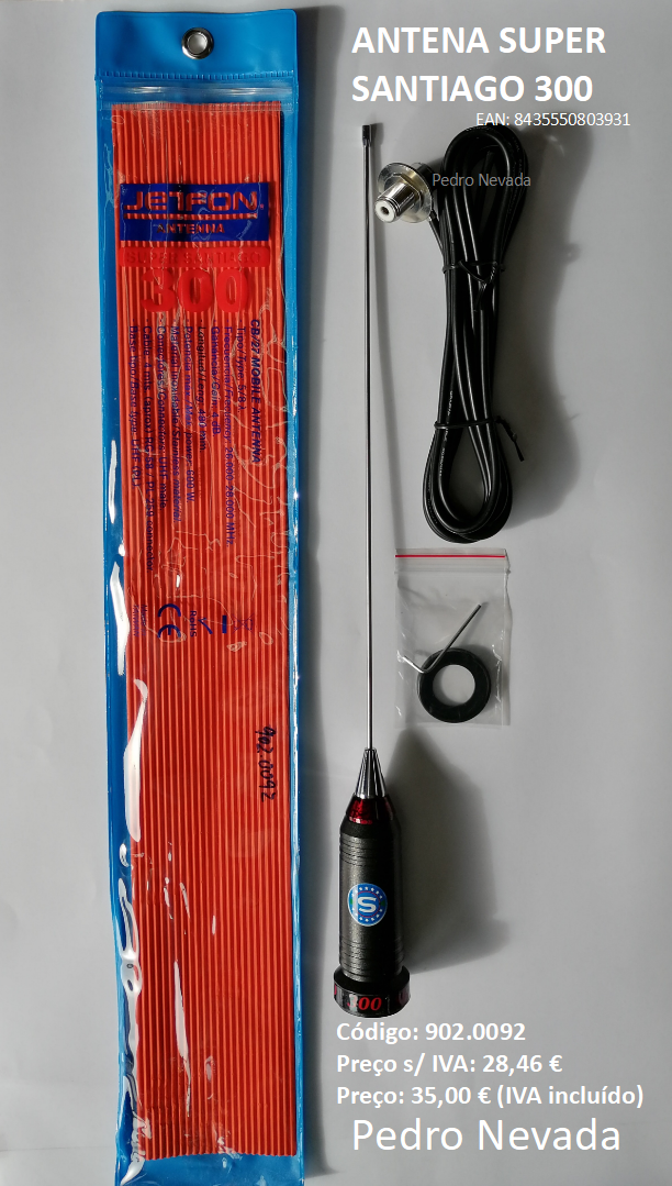 ANTENA SUPER SANTIAGO 300 - Pedro Nevada