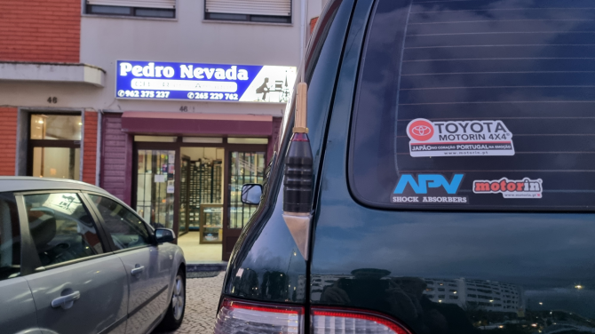 MONTAGEM ANTENA CB TOYOTA LAND CRUISER - IMAGEM 2 - Pedro Nevada