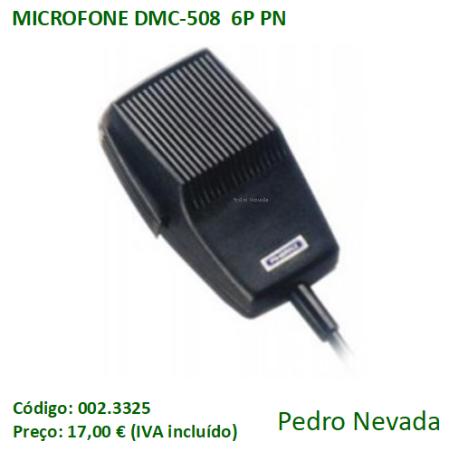 MICROFONE DMC-508 6P - Pedro Nevada