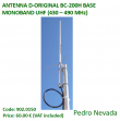 ANTENNA D-ORIGINAL BC-200H BASE MONOBAND UHF (430 - 490 MHz) - Pedro Nevada