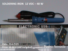 SOLDERING IRON 12 VDC - 40 W - Pedro Nevada