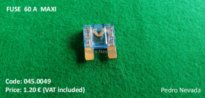 FUSE 60 A MAXI - Pedro Nevada