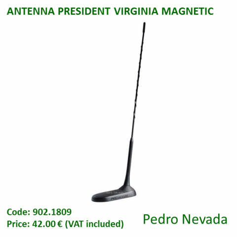 ANTENNA PRESIDENT VIRGINIA MAGNETIC - Pedro Nevada