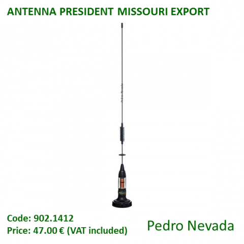 ANTENNA PRESIDENT MISSOURI EXPORT - Pedro Nevada