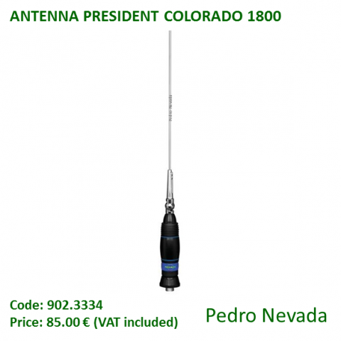 ANTENNA PRESIDENT COLORADO 1800 - Pedro Nevada
