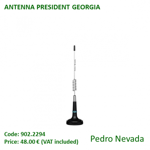 ANTENNA PRESIDENT GEORGIA - Pedro Nevada