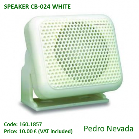 SPEAKER CB-024 WHITE - Pedro Nevada