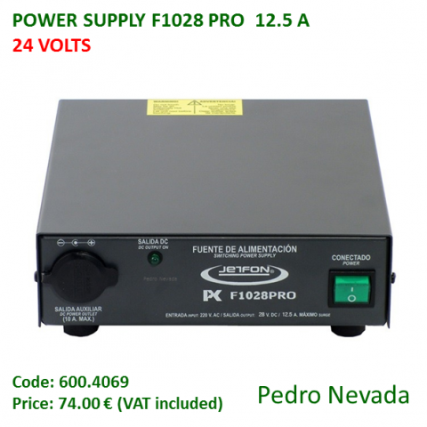 POWER SUPPLY JETFON F1028 PRO - Pedro Nevada