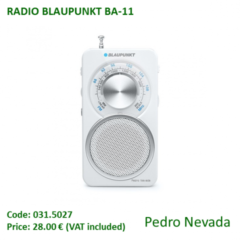 RADIO BLAUPUNKT BA-11 - Pedro Nevada