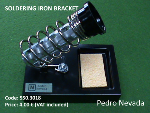 SOLDERING IRON BRACKET - Pedro Nevada