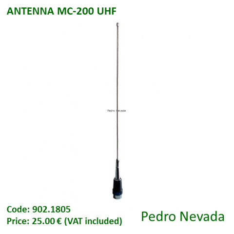 ANTENNA MC-200 UHF - Pedro Nevada