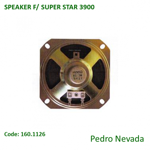 SPEAKER F/ SUPER STAR 3900 - Pedro Nevada