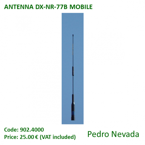 MOBILE ANTENNA DX-NR-77B - Pedro Nevada