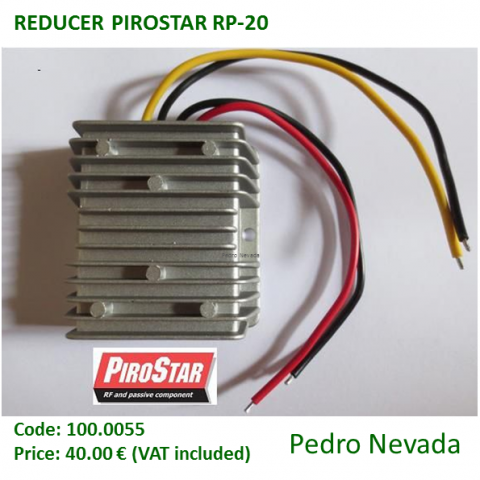 REDUCER PIROSTAR RP-20 - Pedro Nevada
