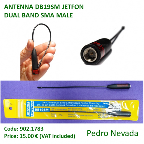 ANTENA JETFON DB19SM - Pedro Nevada