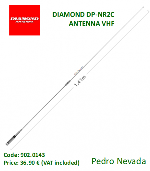 ANTENNA VHF DIAMOND DP-NR2C - Pedro Nevada