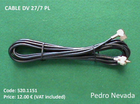 CABLE DV 27/7 PL - Pedro Nevada
