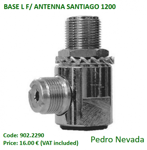 BASE L F/ ANTENNA SANTIAGO 1200 - Pedro Nevada