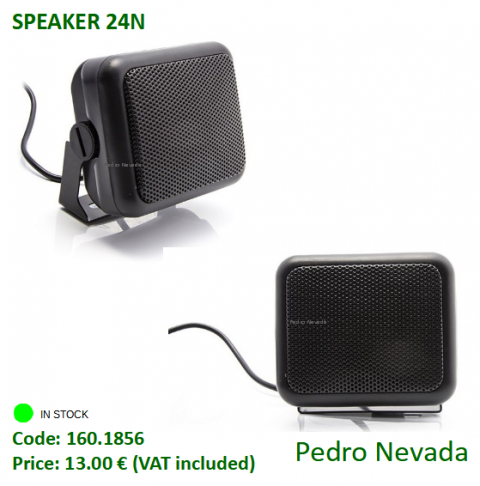 SPEAKER 24N - Pedro Nevada