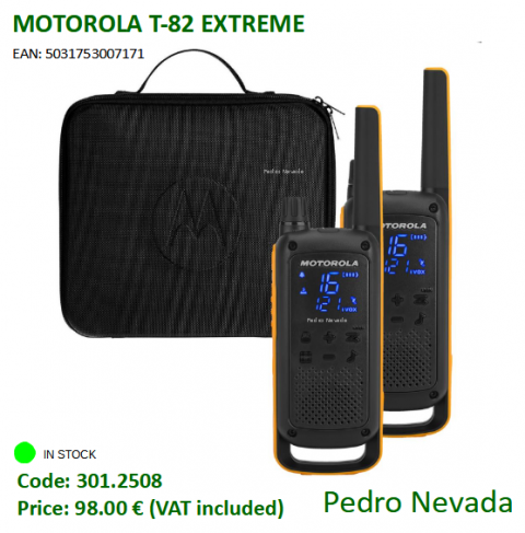 MOTOROLA T-82 EXTREME - Pedro Nevada