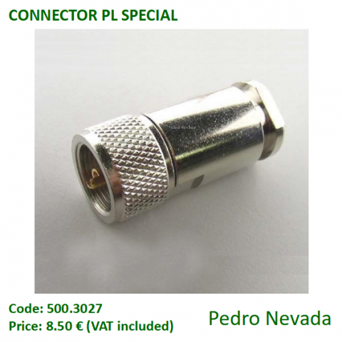 CONNECTOR PL SPECIAL - Pedro Nevada