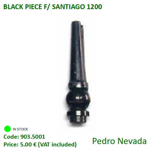 BLACK PIECE F/ SANTIAGO 1200 - Pedro Nevada