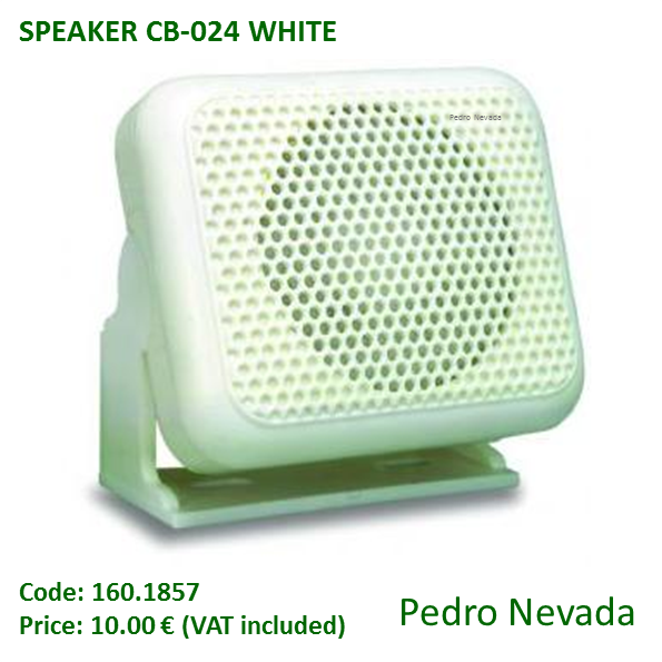 SPEAKER CB-024 WHITE - Pedro Nevada
