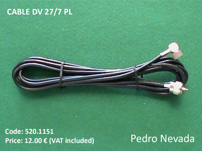 CABLE DV 27/7 PL - Pedro Nevada