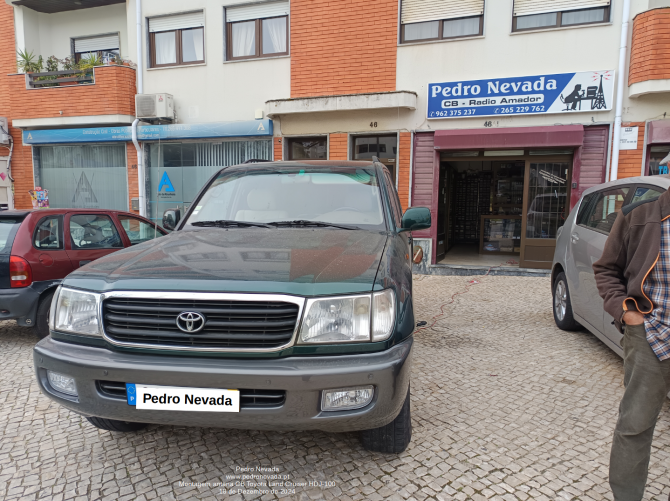 MOUNTING CB ANTENNA ON TOYOTA LAND CRUISER HDJ-100 - IMAGE 1 - Pedro Nevada