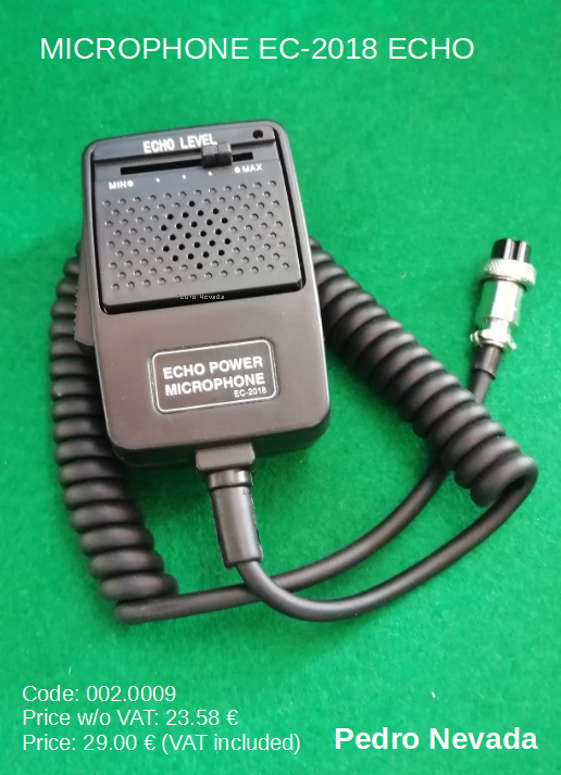 MICROPHONE EC-2018 ECHO - Pedro Nevada